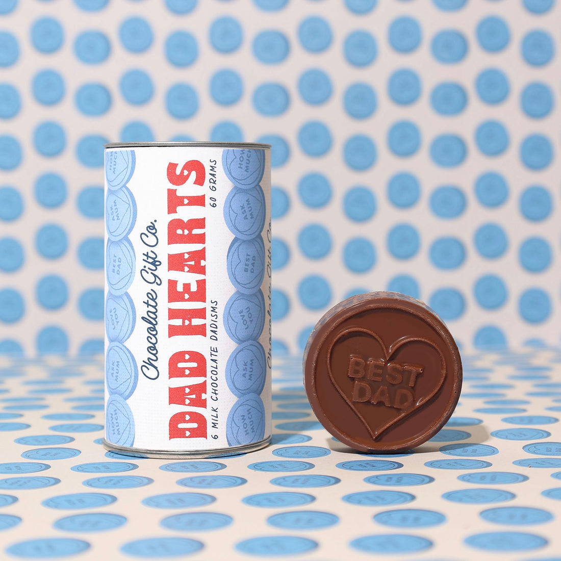 The Chocolate Gift Company  - Love You ' Dad Hearts'