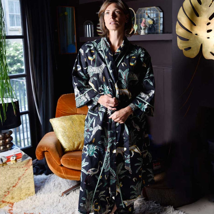 New safari at night dressing gown from Powell Craft