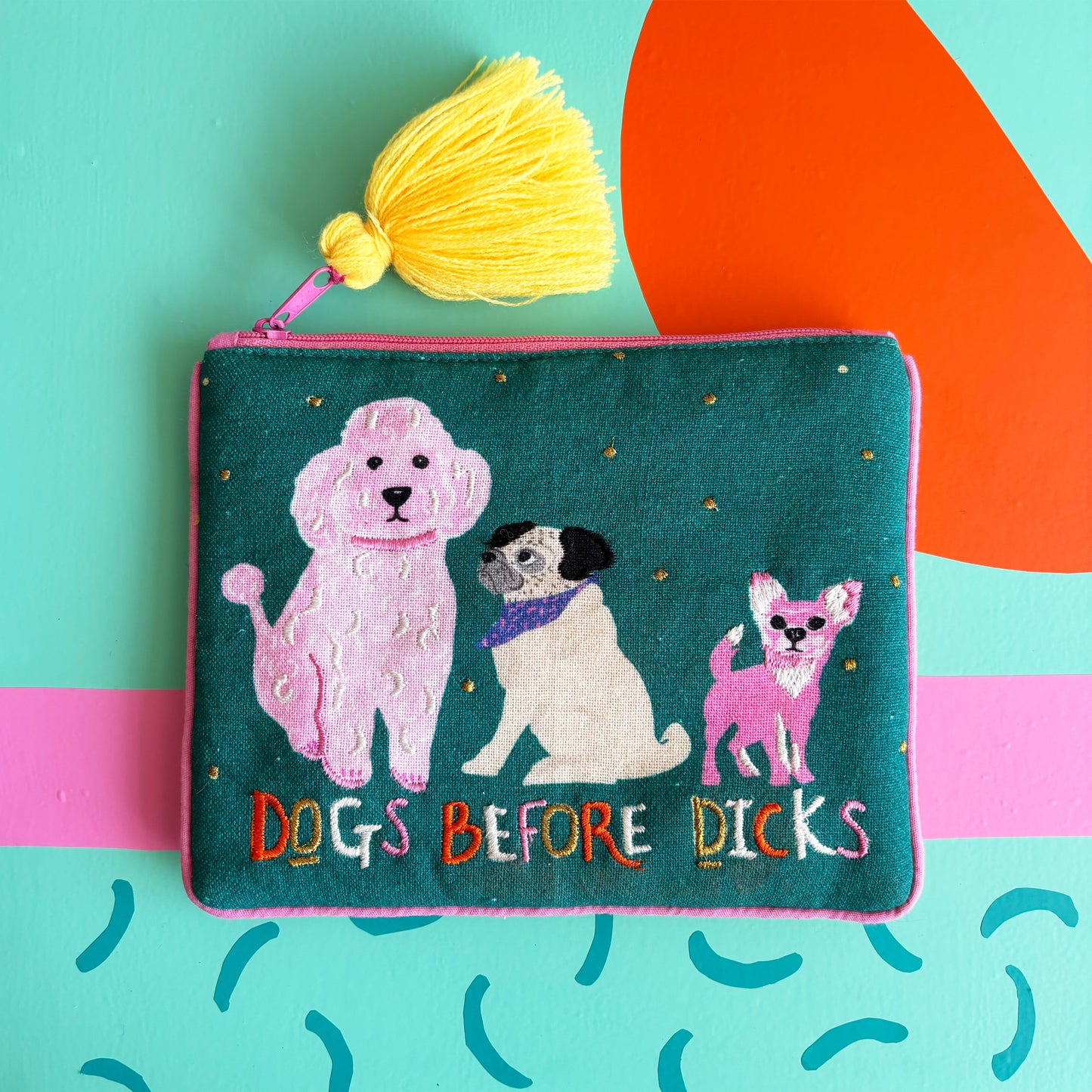 House of Disaster Dog House 'Dogs Before D***s' Pouch