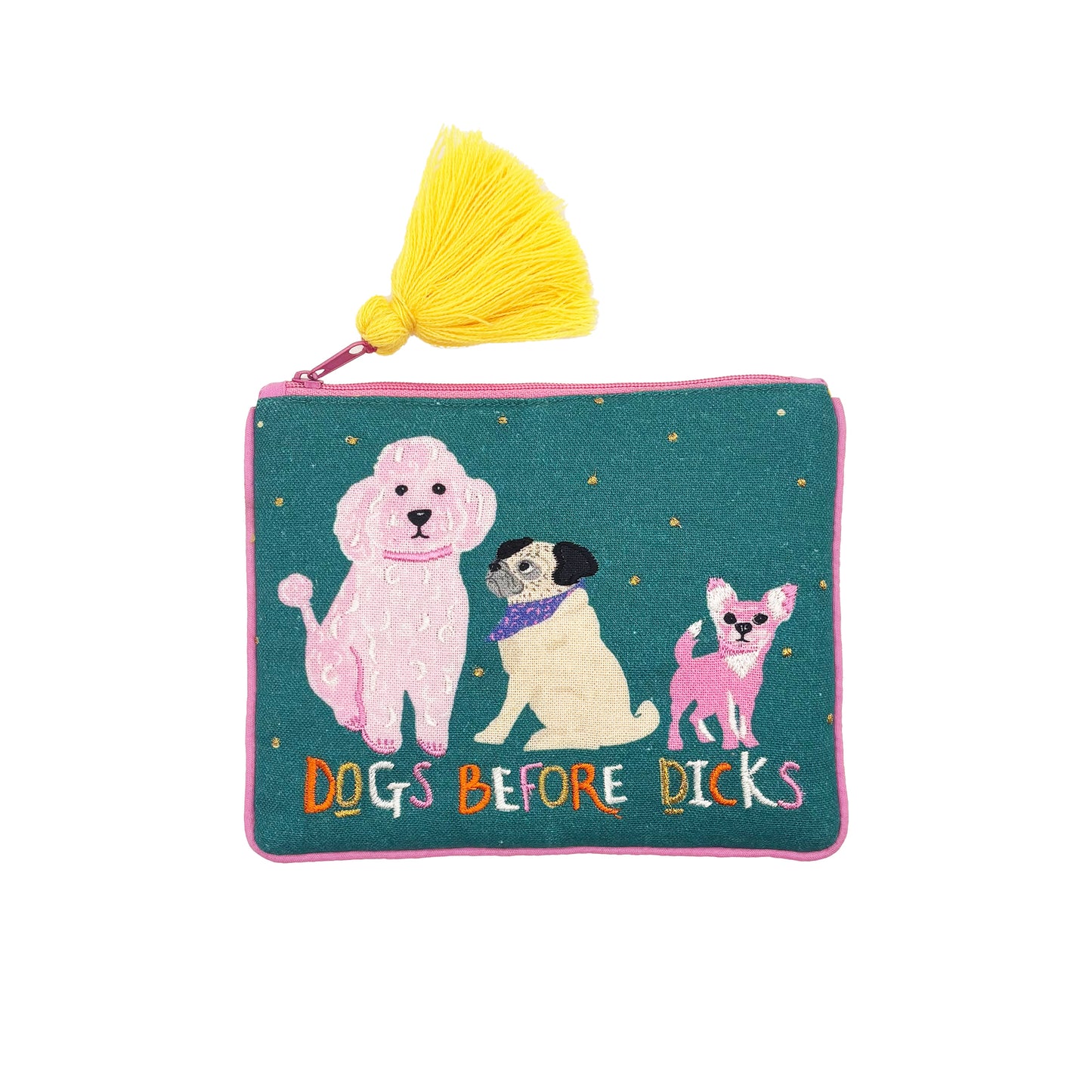 House of Disaster Dog House 'Dogs Before D***s' Pouch