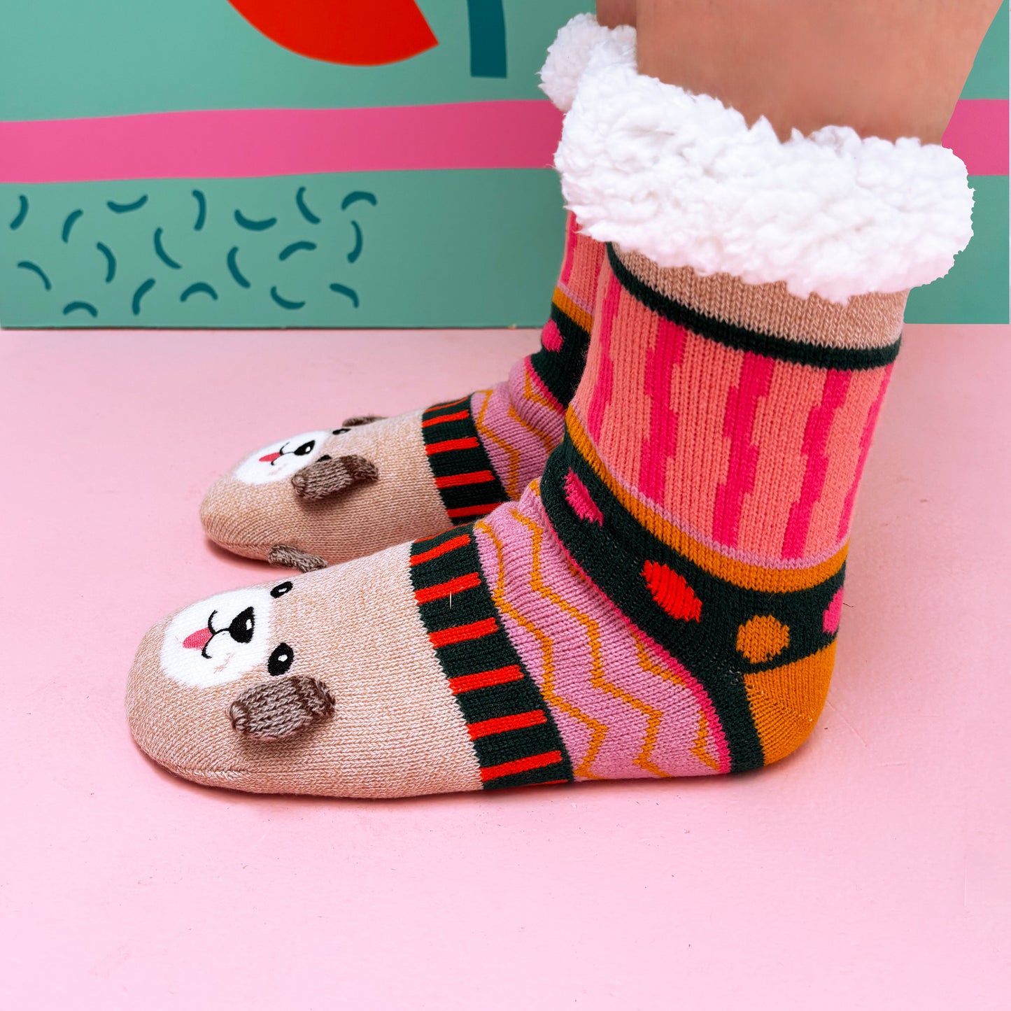 House of Disaster Dog House Slipper Socks
