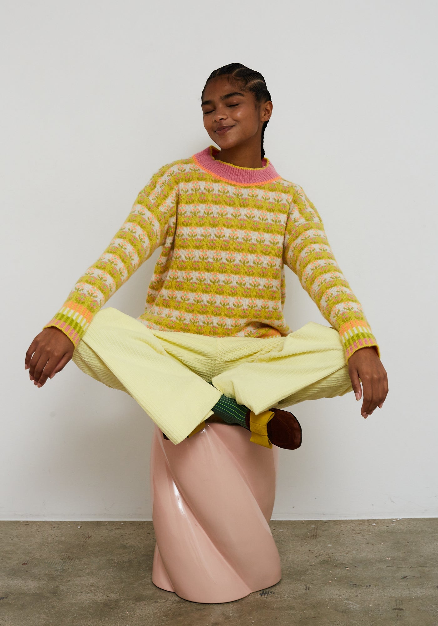 Dr Bloom Sweater Blossom Yellow