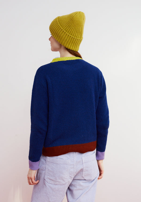 Dr Bloom Jersey Moss Blue