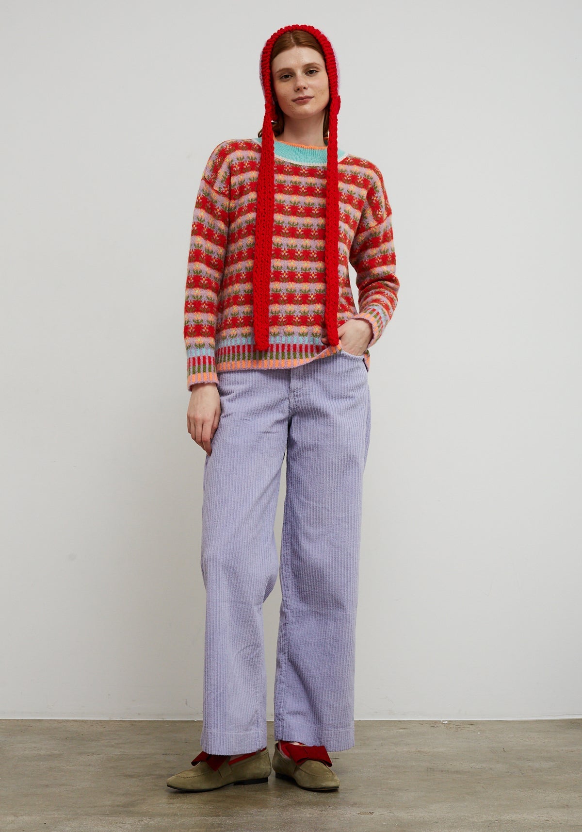 Dr Bloom Sweater Blossom Red