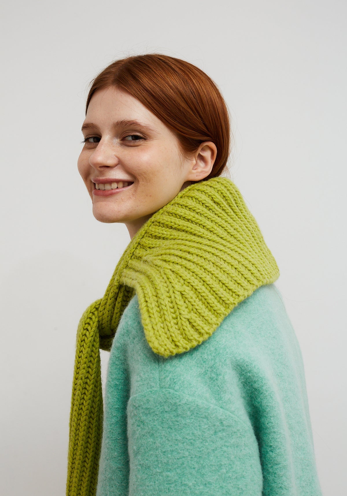 Dr Bloom Spark Pistachio Collar-Scarf