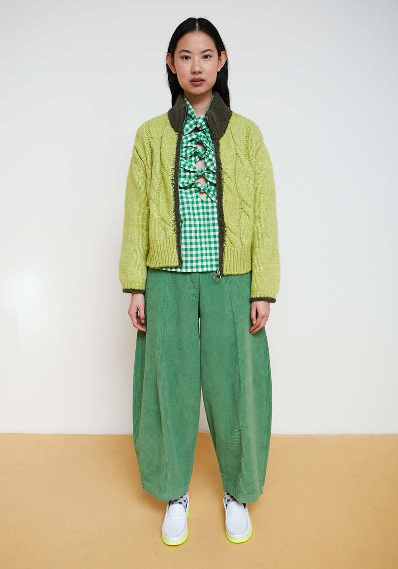 Dr Bloom Green Dado Pants