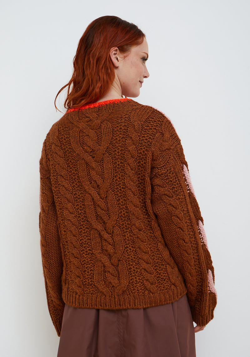 Dr Bloom Pink Marmalade Sweater
