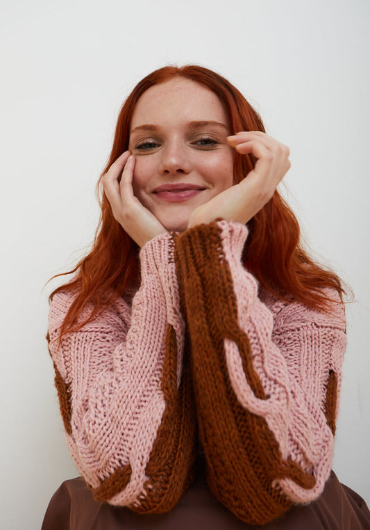 Dr Bloom Pink Marmalade Sweater