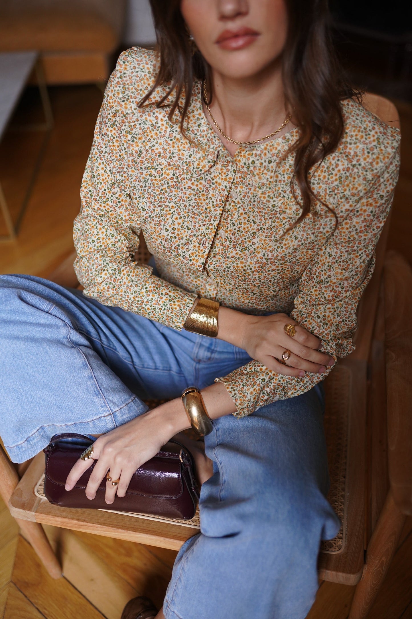 Bronwen Floral Print Shirt