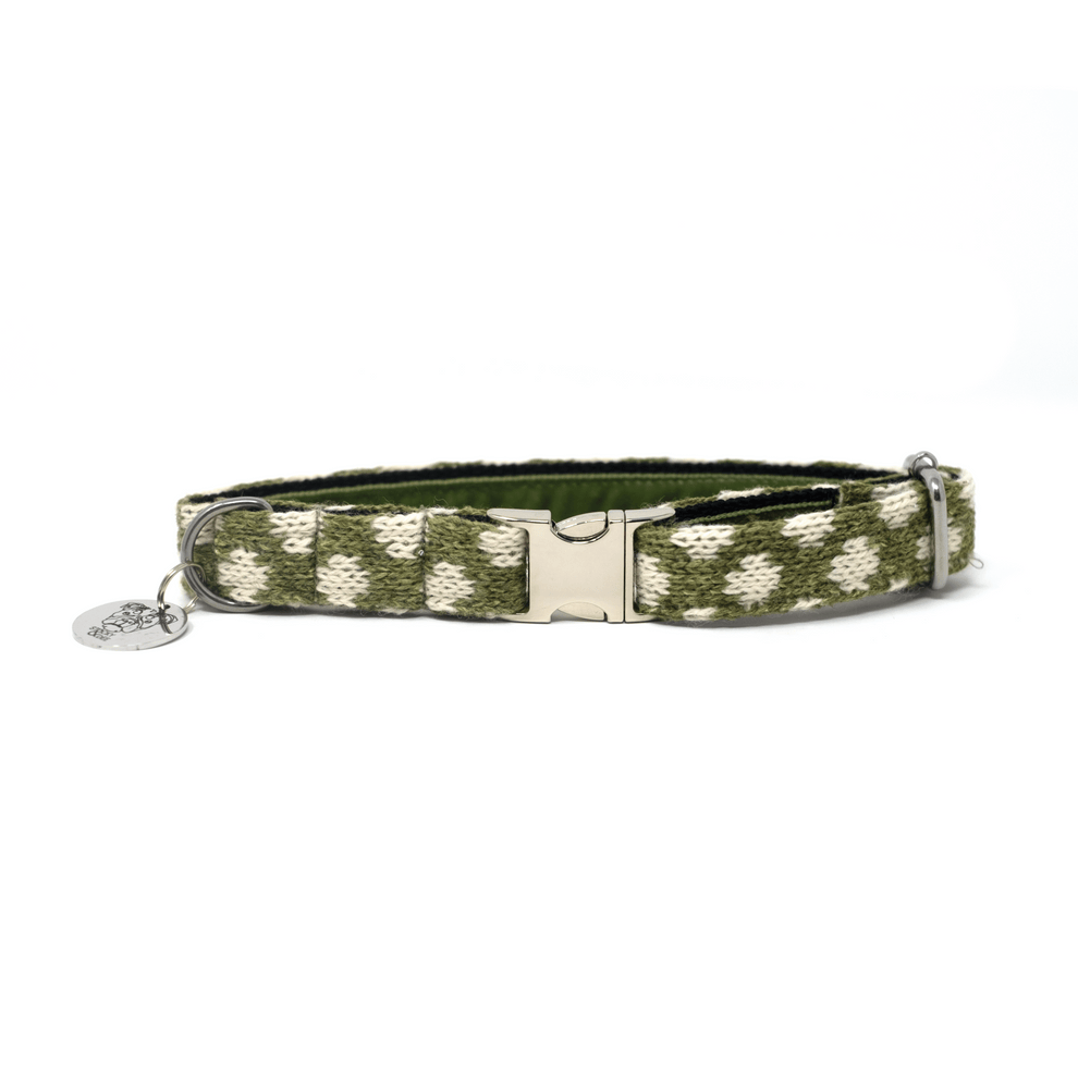 Stocky & Dee Fern - Luxury Dog Collar