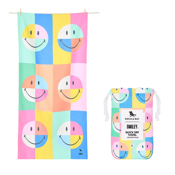 Dock & Bay Quick Dry Towel - Feelin' Good - Large