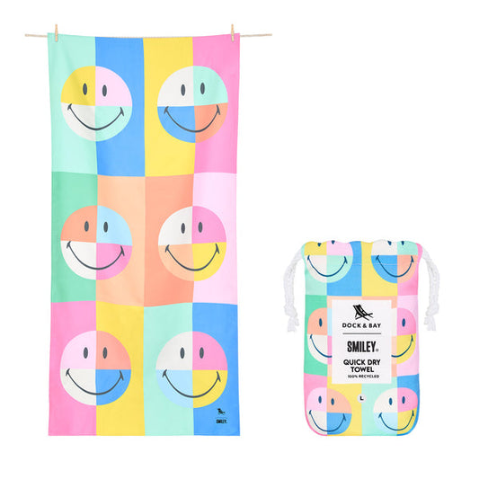 Dock & Bay Quick Dry Towel - Feelin' Good - Large
