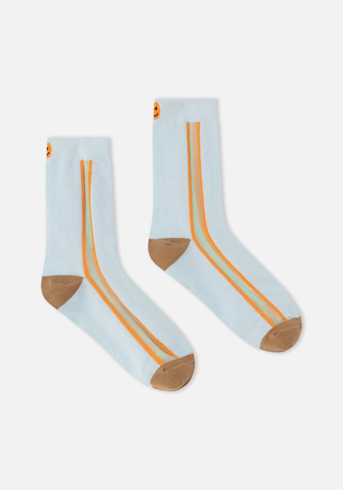Dr Bloom Sky Blue Bony Socks