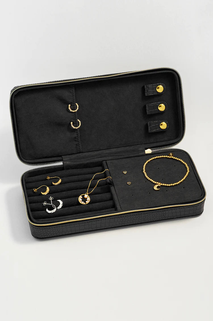 Estella Bartlett Long Jewellery Box - Black