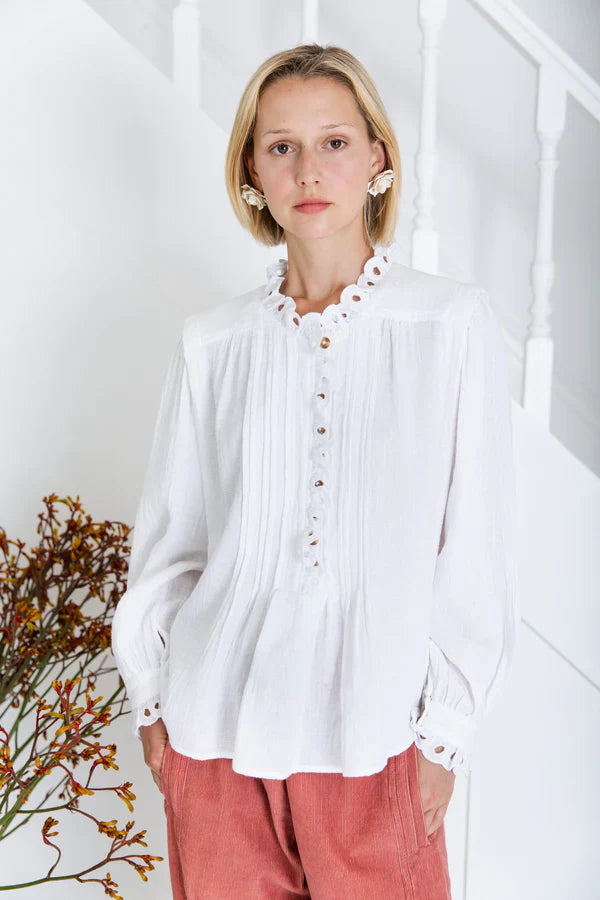 Bonte London Etienne Shirt in White