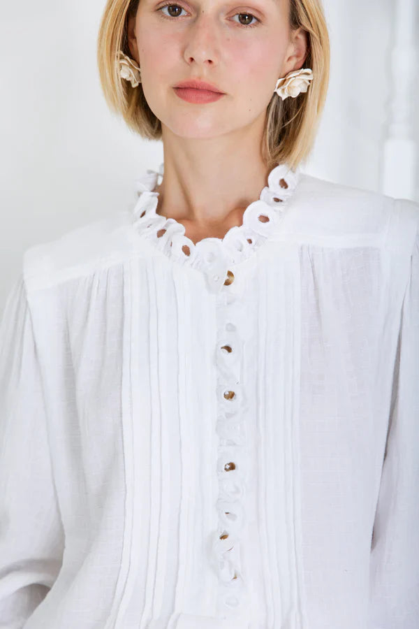 Bonte London Etienne Shirt in White