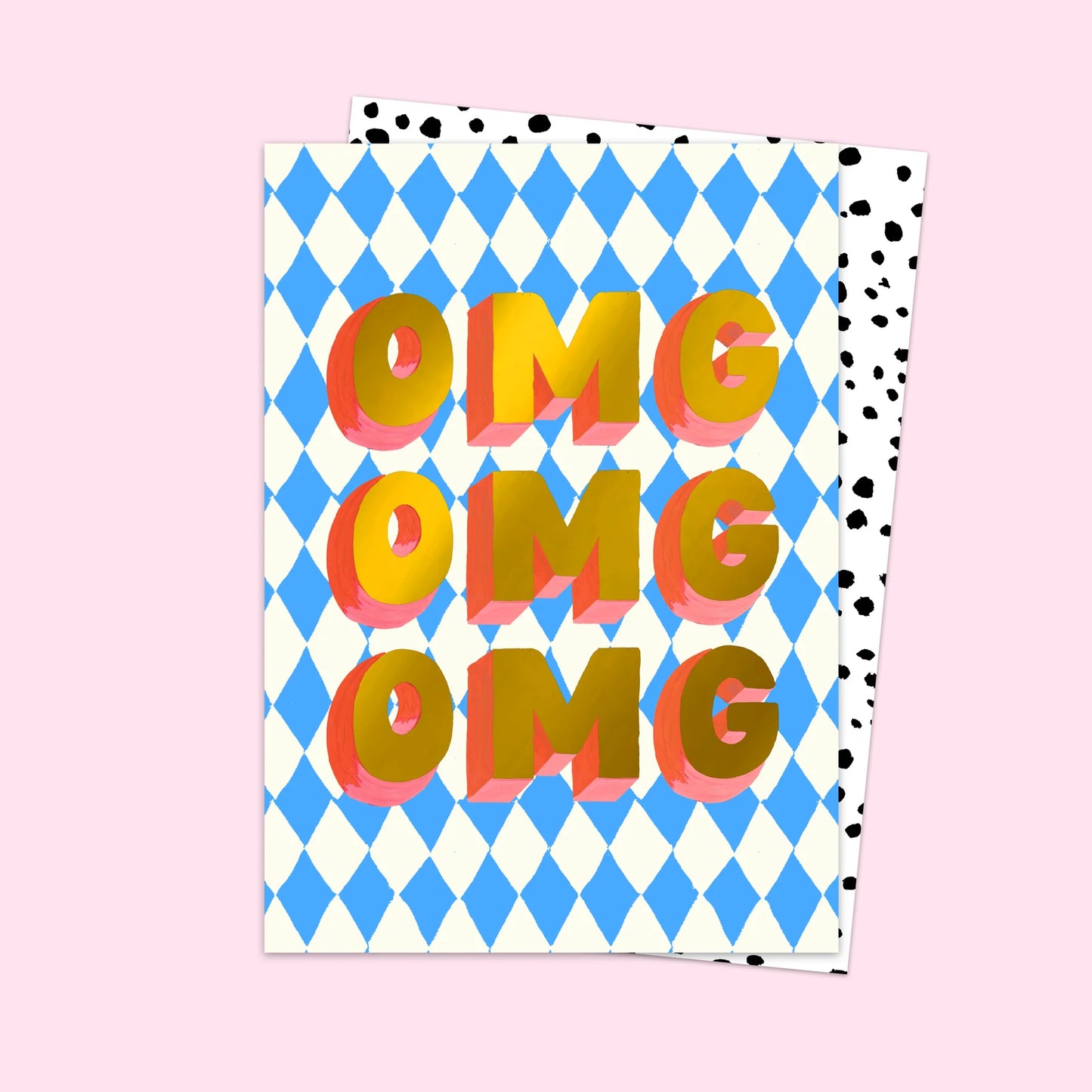 OMG OMG OMG card by Eleanor Bowmer