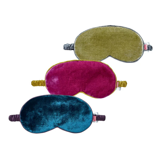 Lua Silk Velvet Eye Mask