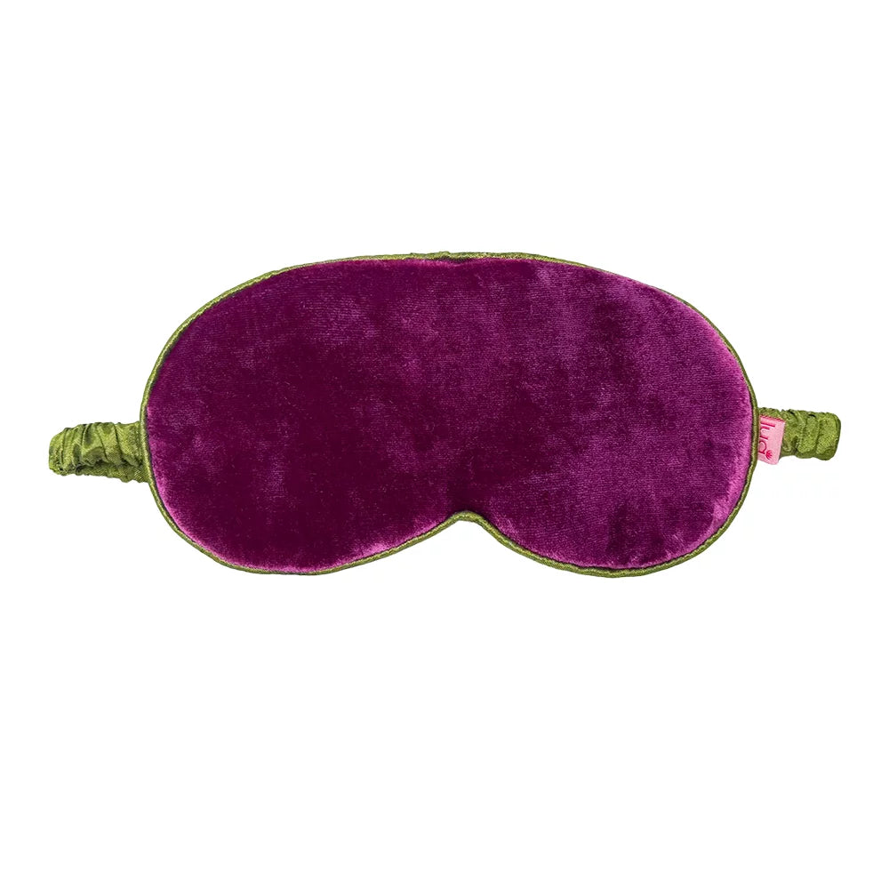 Lua Silk Velvet Eye Mask