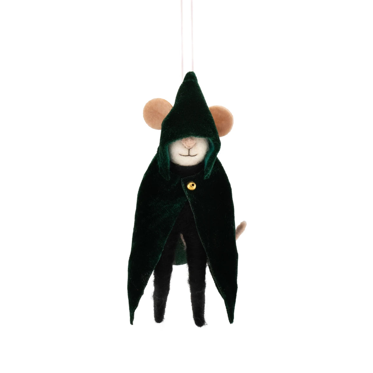 Cloaked Mouse Decoration - For Fans of 'The Traitors'