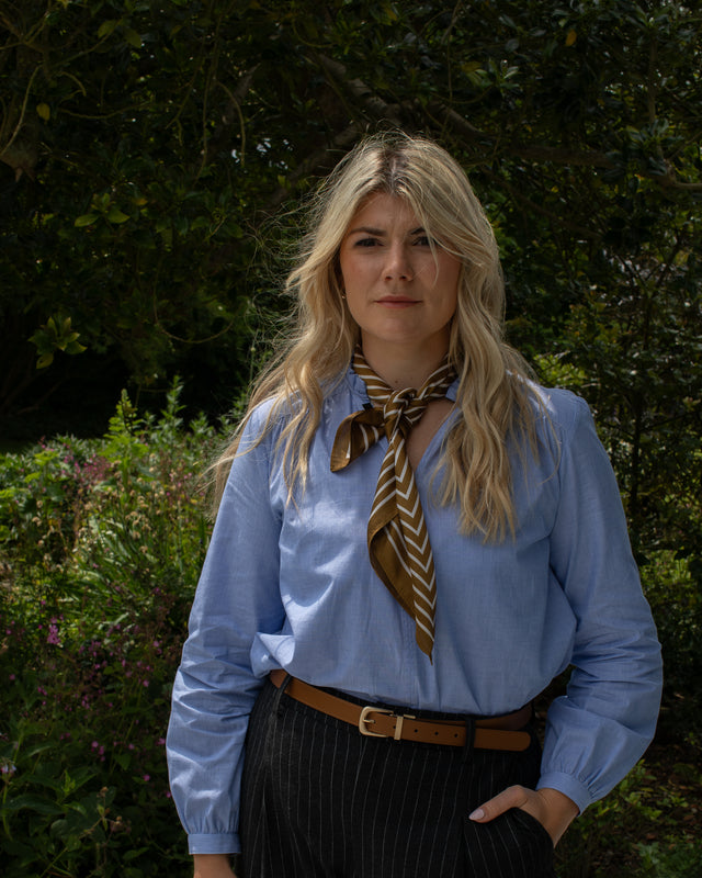 Chalk Effie Scarf in Olive