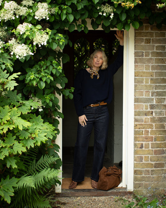 Chalk Effie Scarf in Olive