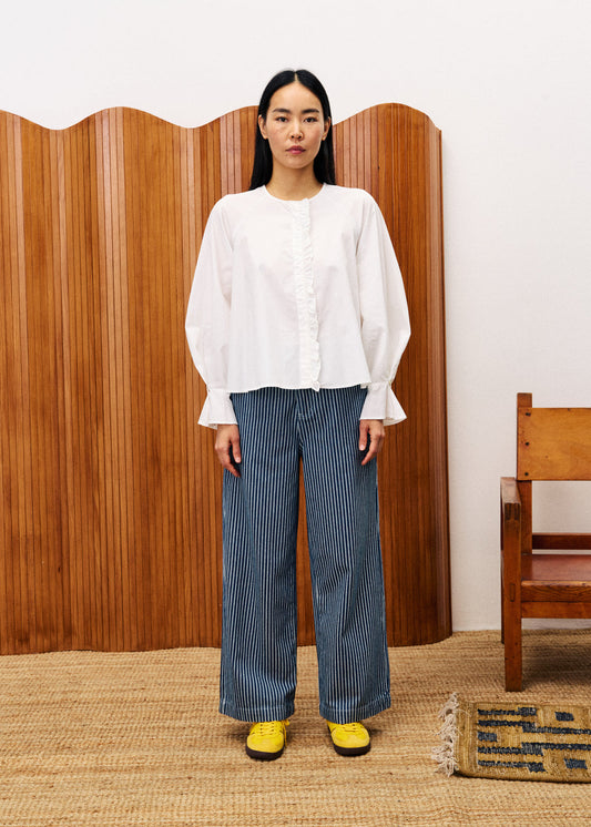 FRNCH ARAGON Cream Shirt