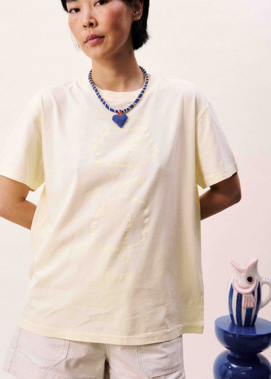 FRNCH Butter T-shirt in Lemon