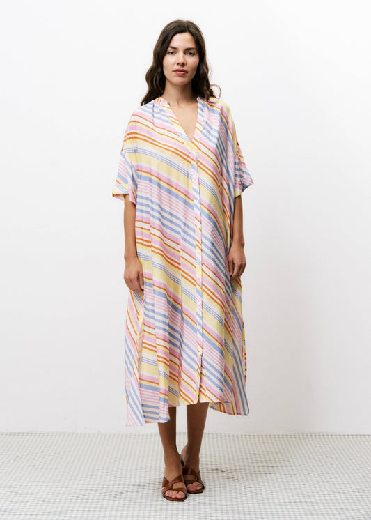 FRNCH Colombe Dress in Stripes