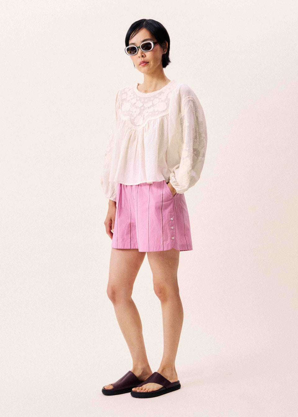FRNCH Eurybia Short in Violet