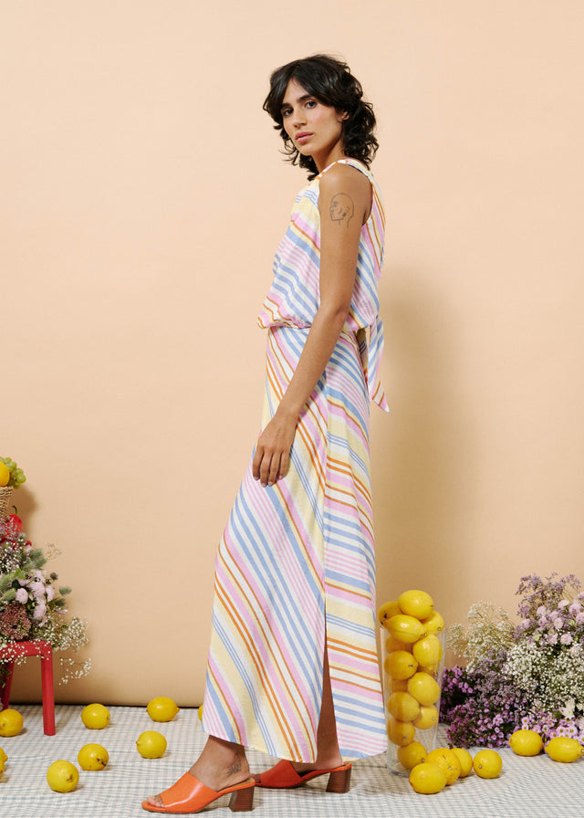 FRNCH Maily Skirt in Stripes