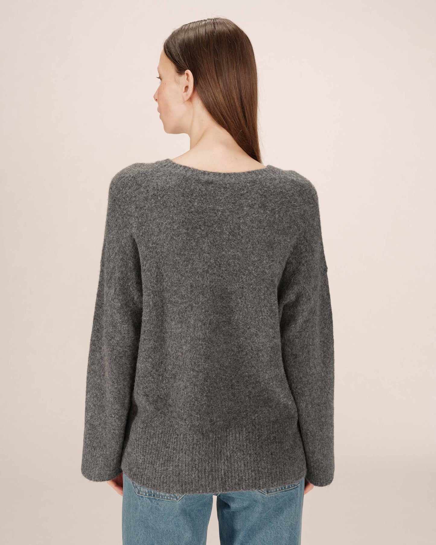 Grace & Mila Saints Pullover in Antracite