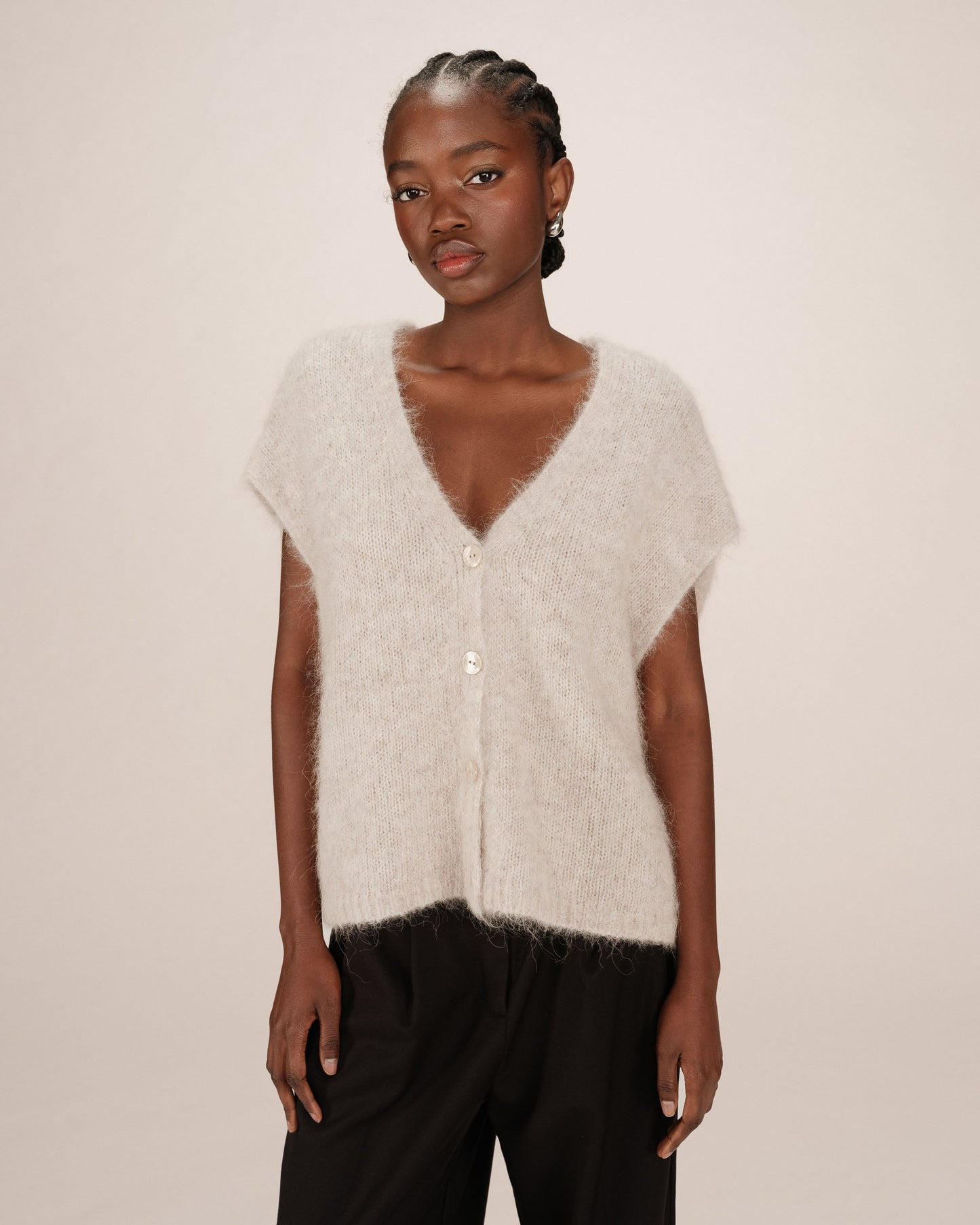 Grace & Mila Savant Cardigan in Griege