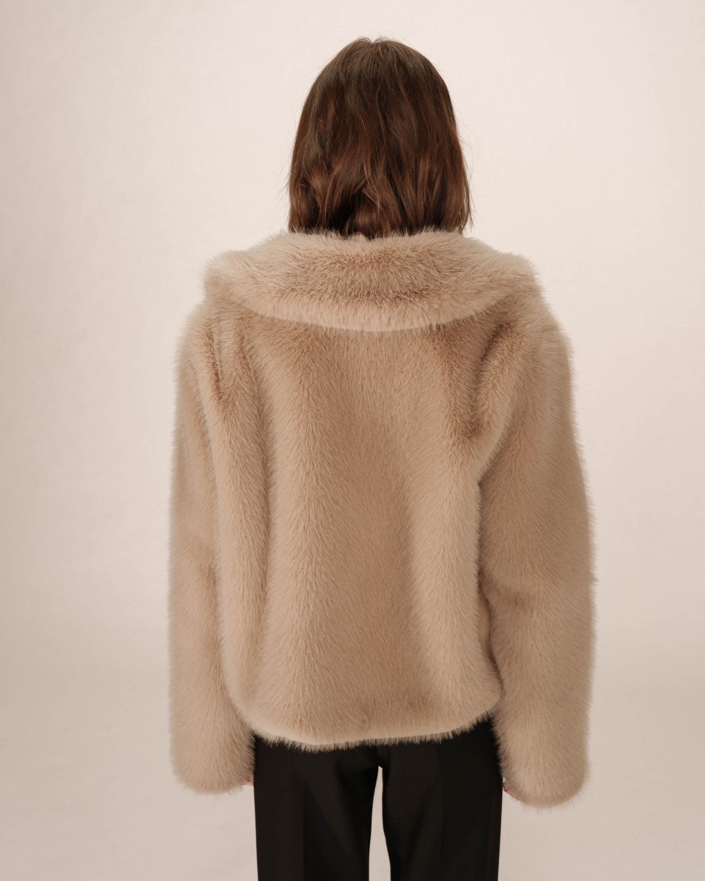 Grace & Mila Shonna Coat in Greige