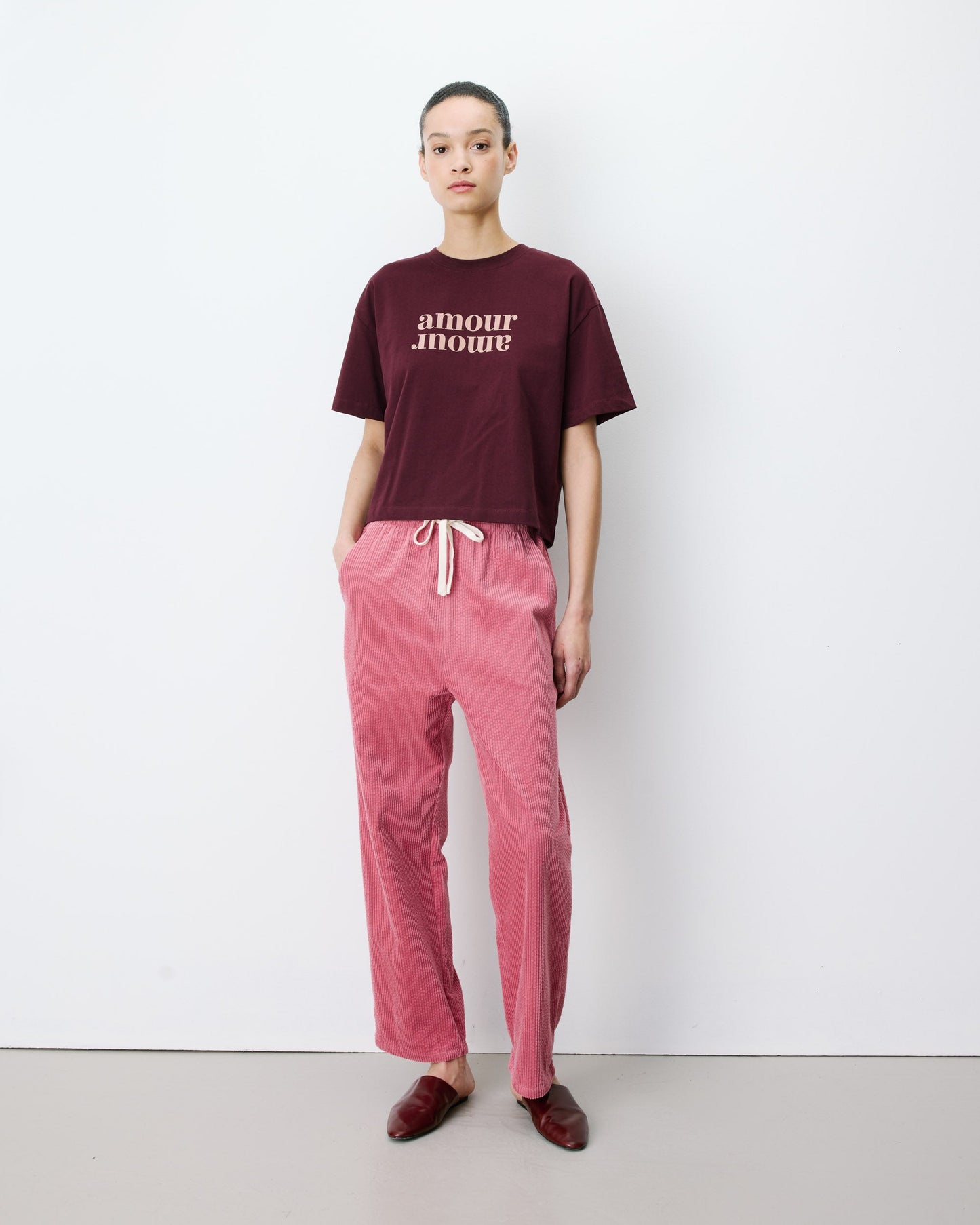 Grace & Mila Liberty Trouser in Blush