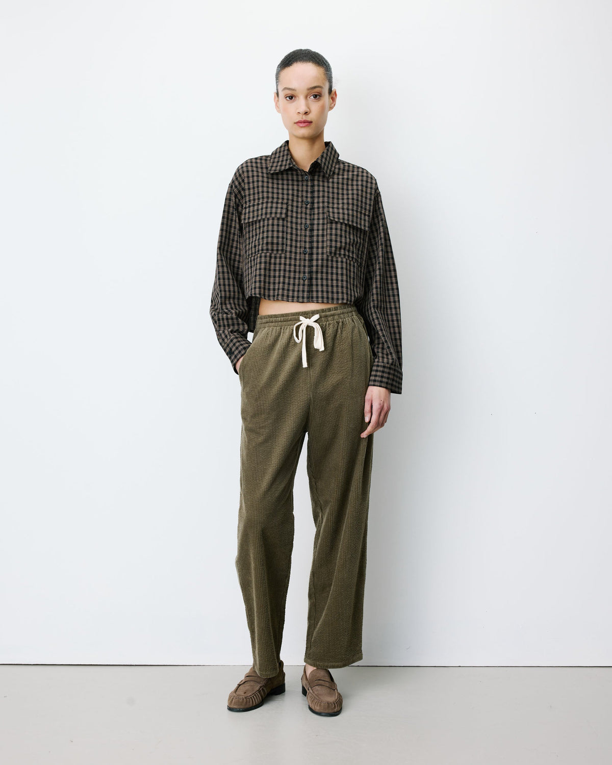 Grace & Mila Liberty Trouser in Khaki