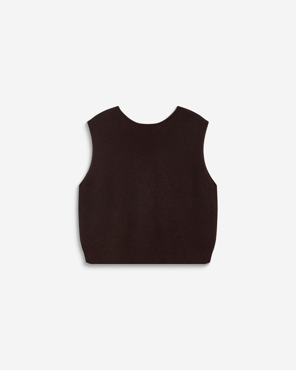 Grace & Mila Nars V Neck Cardigan in Chocolate
