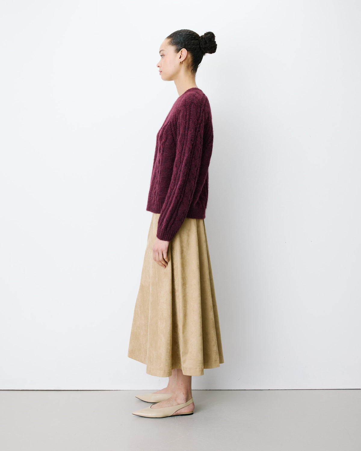 Grace & Mila Amparo Jumper in Aubergine