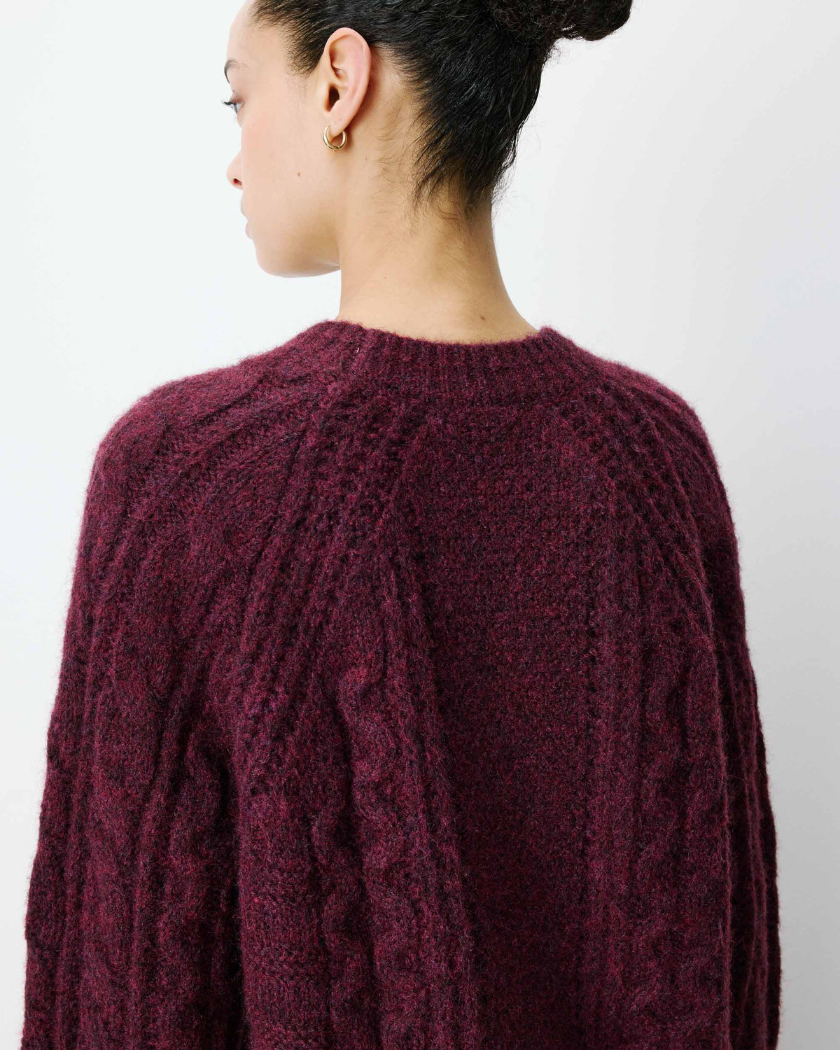 Grace & Mila Amparo Jumper in Aubergine