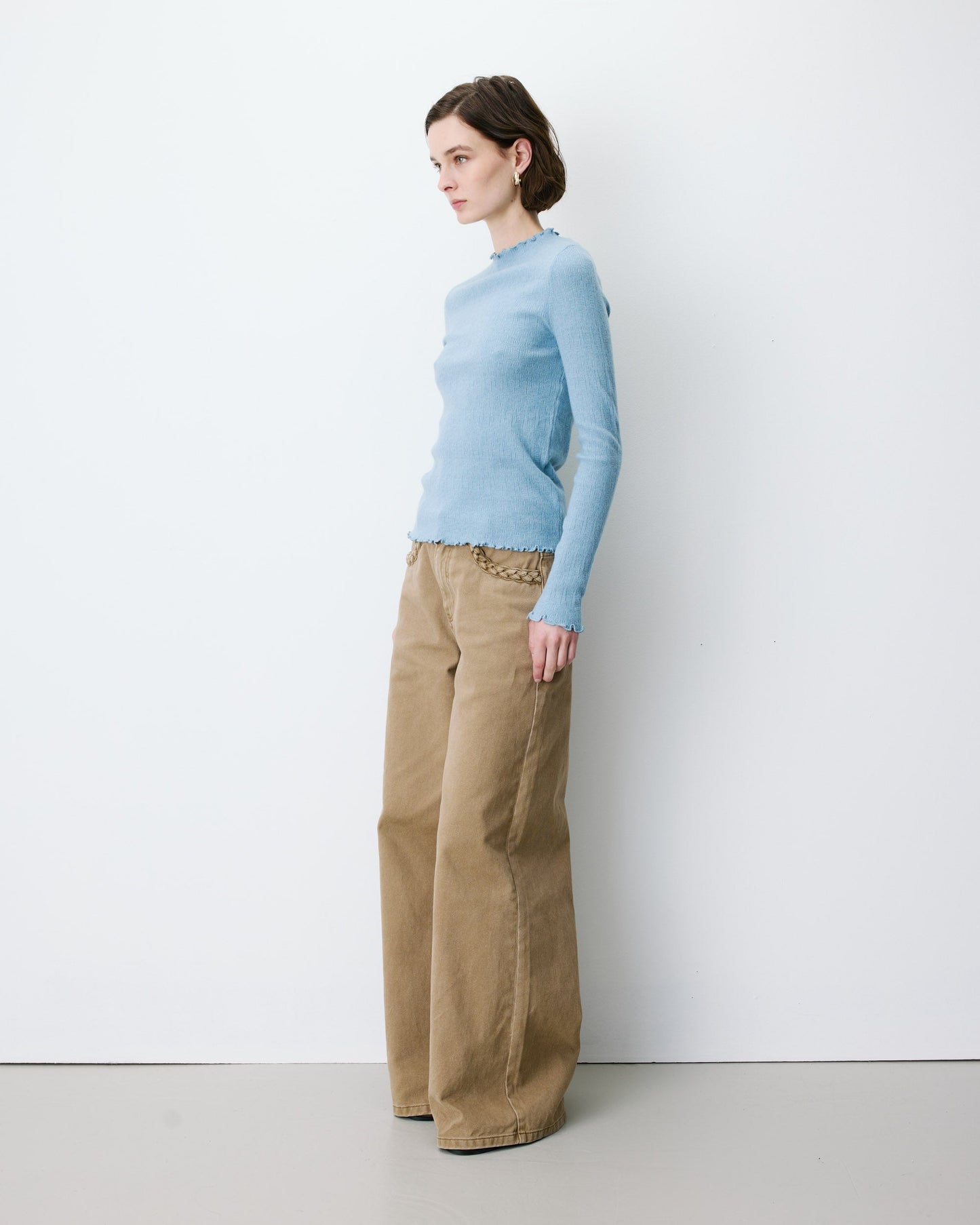 Grace & Mila Alino Sweater in Blueberry
