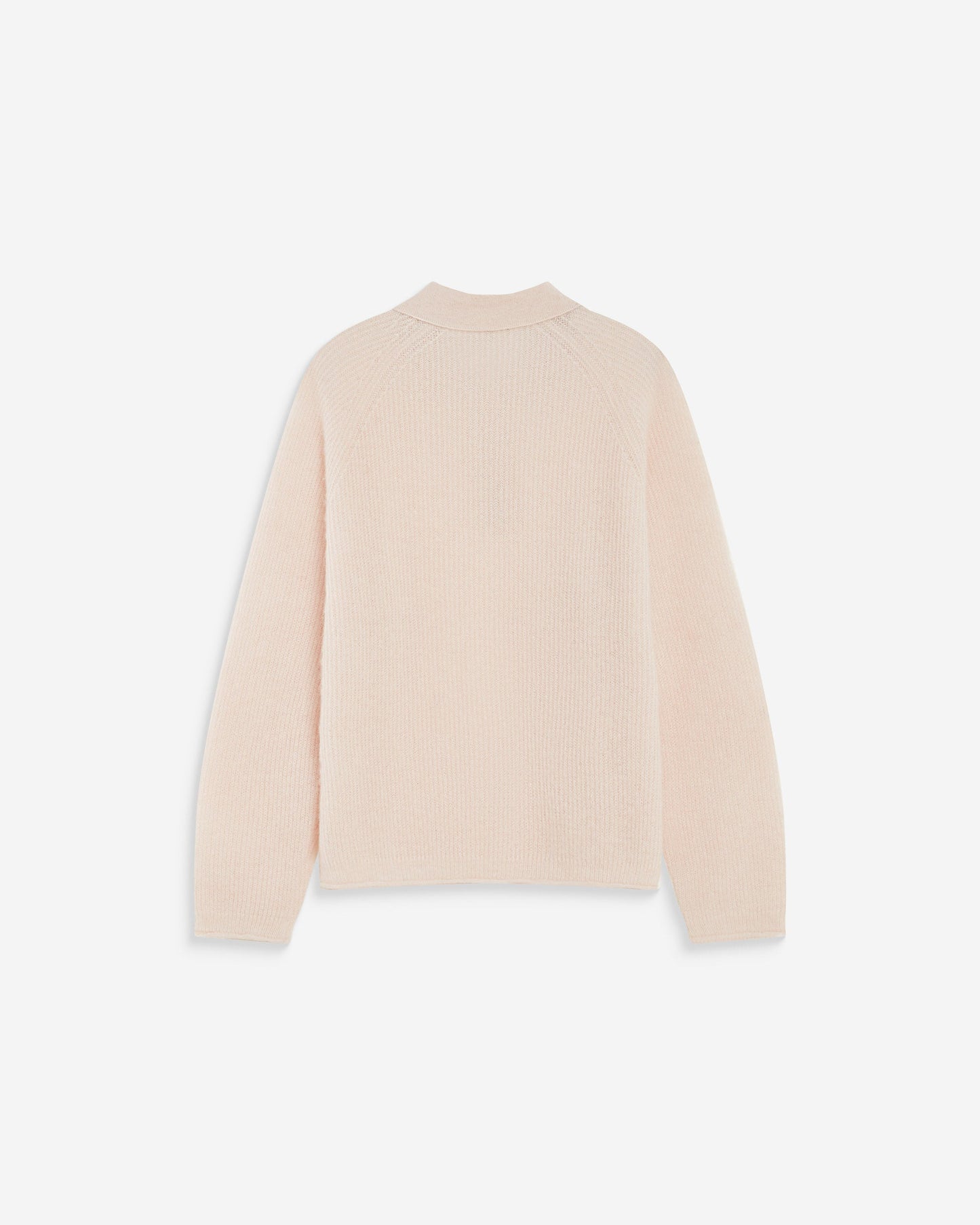 Grace & Mila Alevan Knit Polo Sweater in Nude