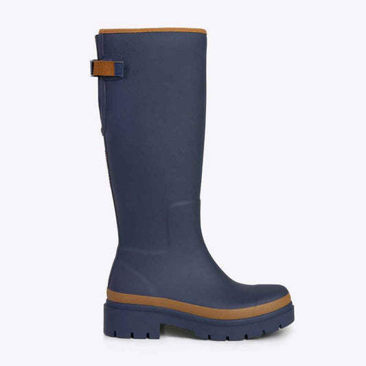 Merry People Fergie Tall Wellies in Oxford Blue