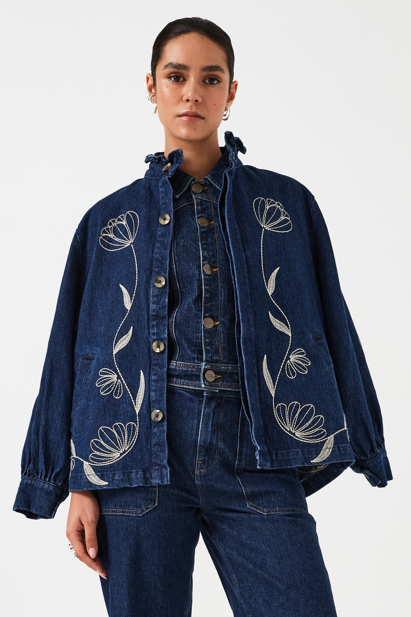 seventy + mochi Flor Pablo Jacket in Vintage Americana
