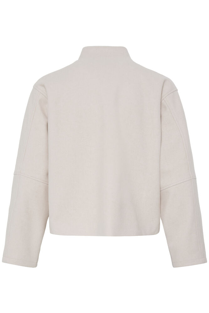 Fransa Joa Jacket in Oatmeal Melange