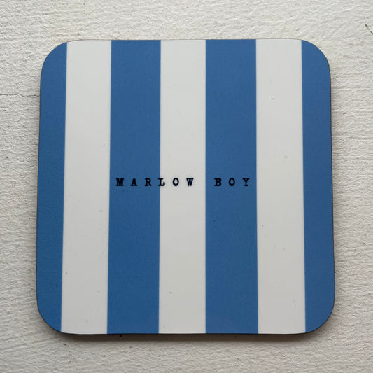 The Hambridge Artist Coaster - Marlow Boy in Blue Stripe