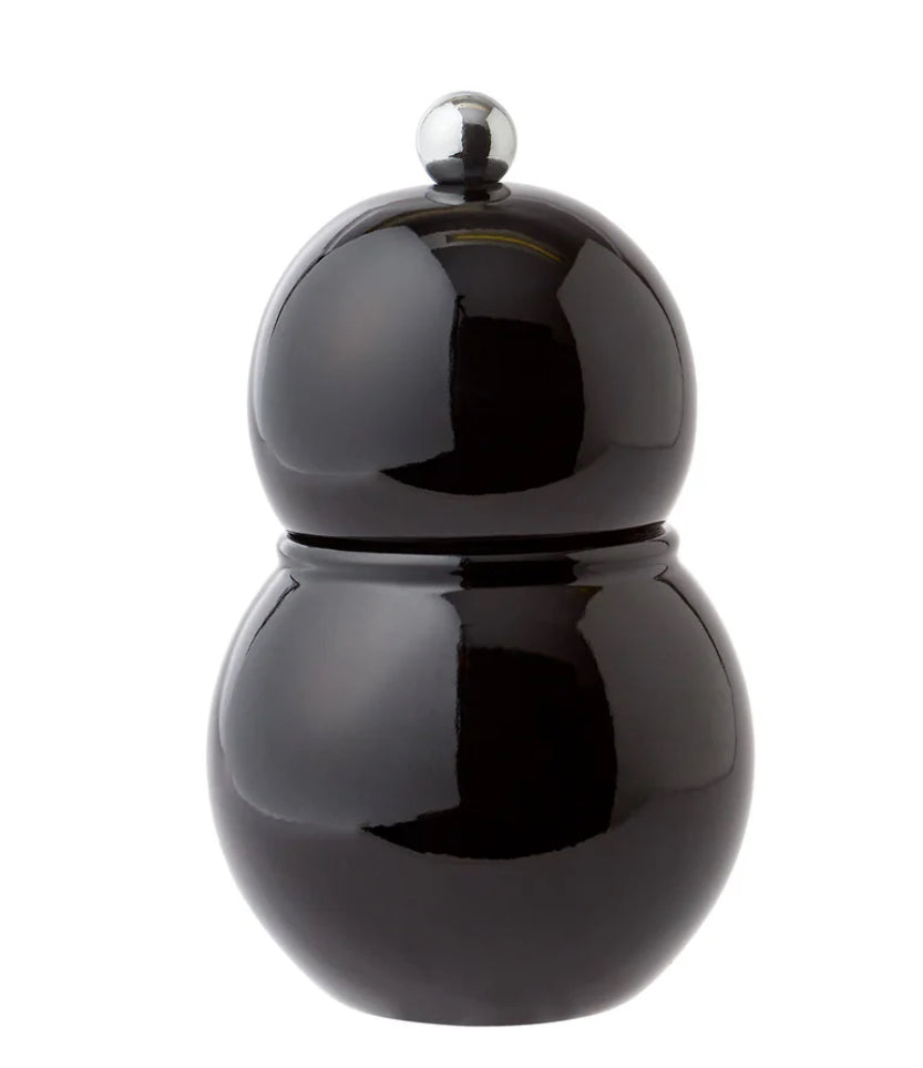 Addison Ross Black Chubbie Salt & Pepper Mill