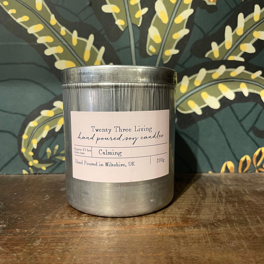 23L Travel Tin Candle - Calming 200g