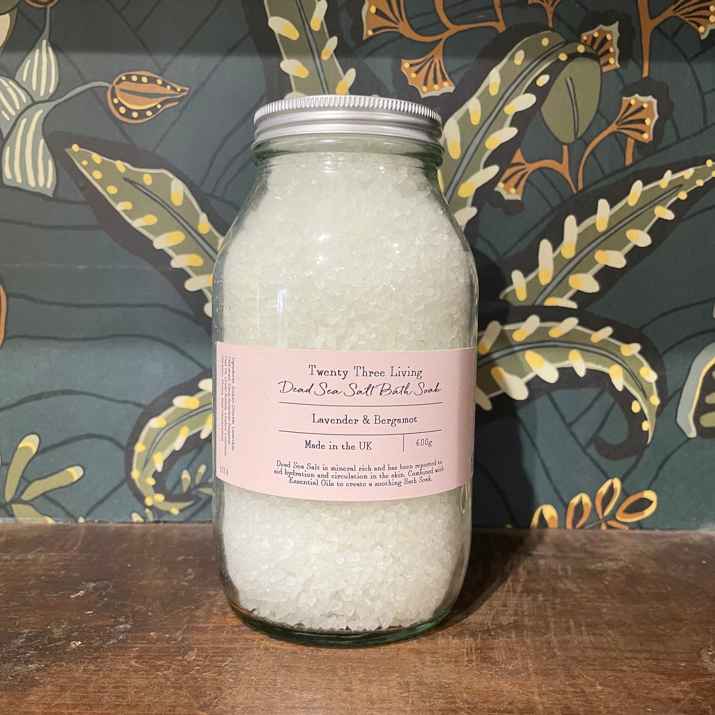 Twenty Three Living Lavender & Bergamot Bath Salts 600g