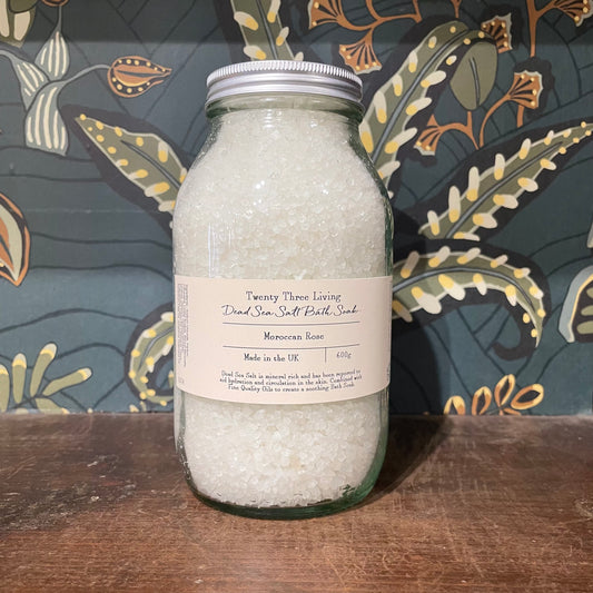 Twenty Three Living Moroccan Rose Bath Salts 600g