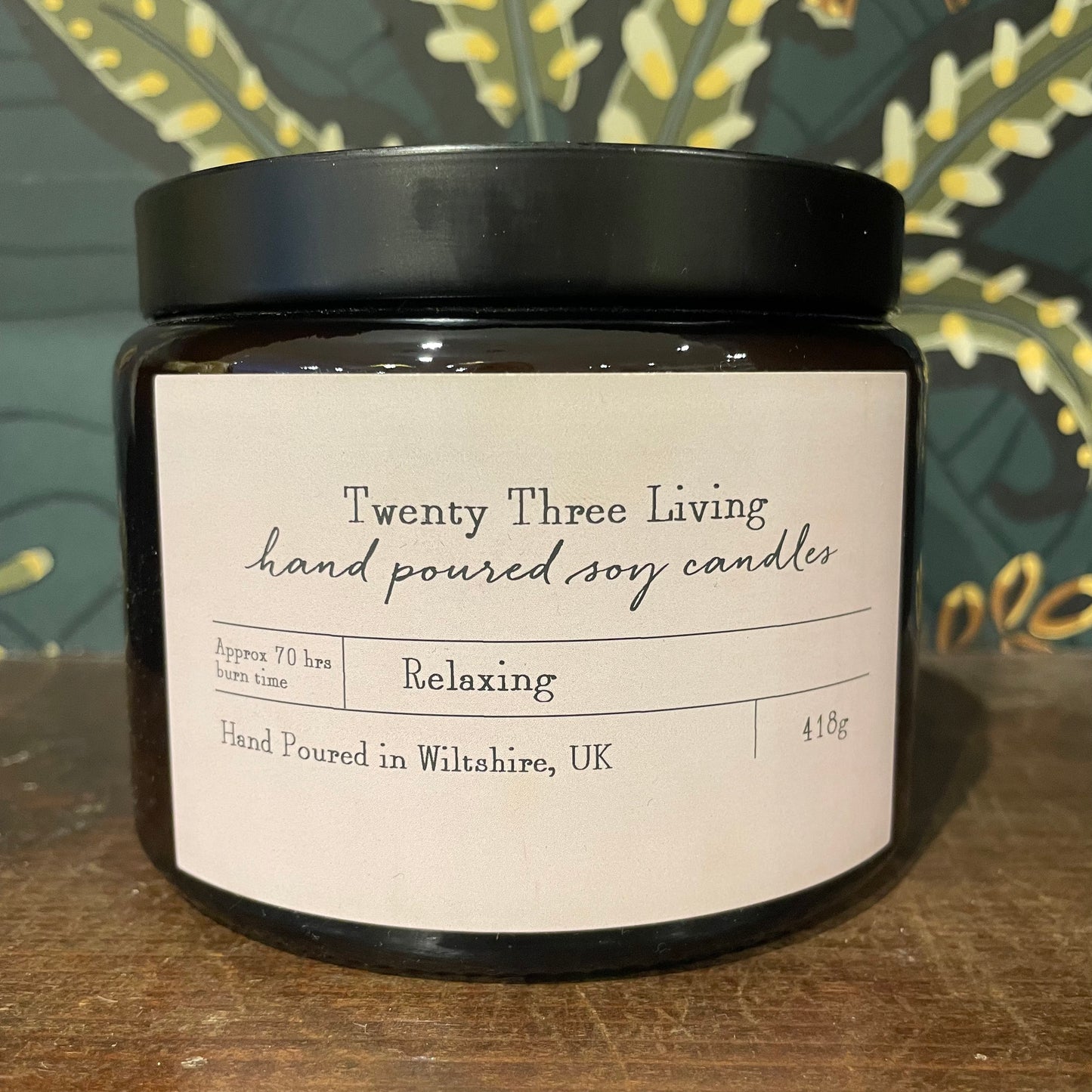 Twenty Three Living Pharmacy Jar Soy Candle - Relaxing